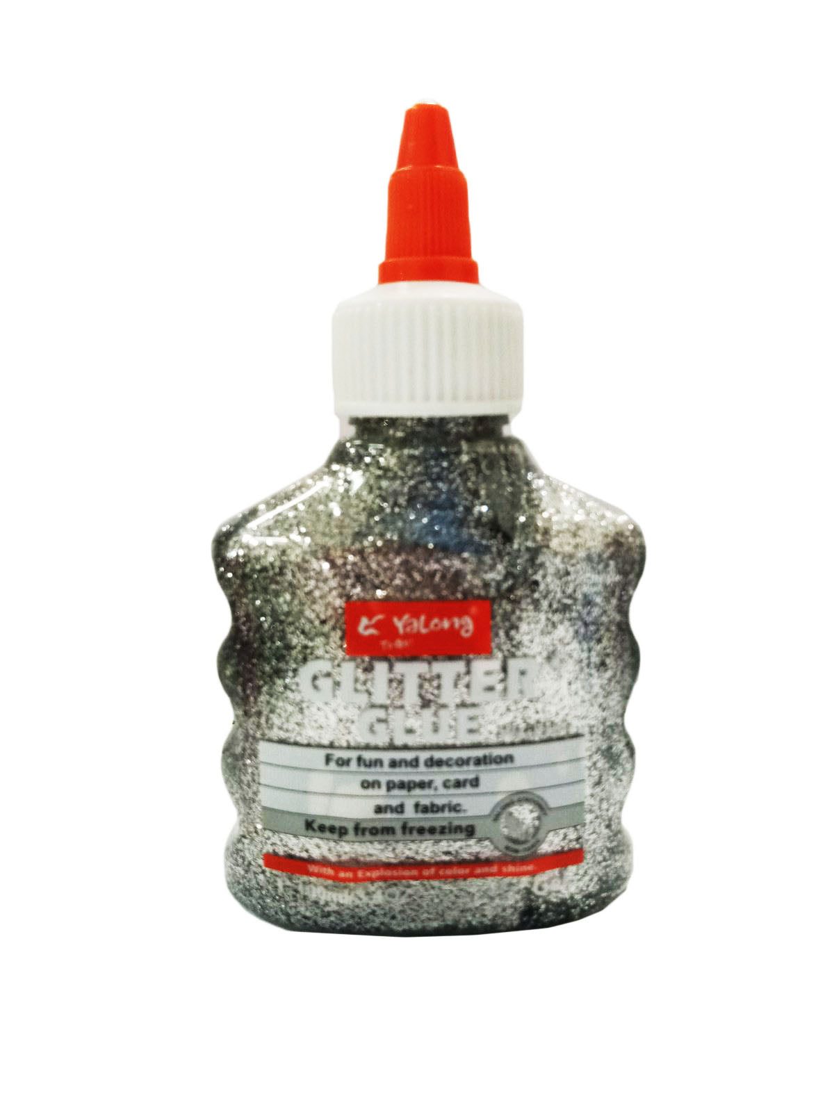 1pcs Yalong Glitter Glue Metallic Color 100ml Random Color (YL192115)