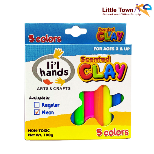 Li'l Hands Scented Clay Neon 5 Colors