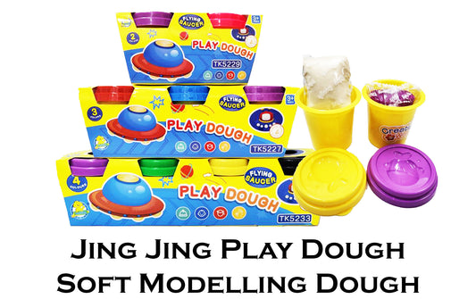 Jing Jing Play Dough Soft Modelling Dough Assorted Sets