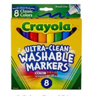 Crayola Markers 8's Color Classic Washable