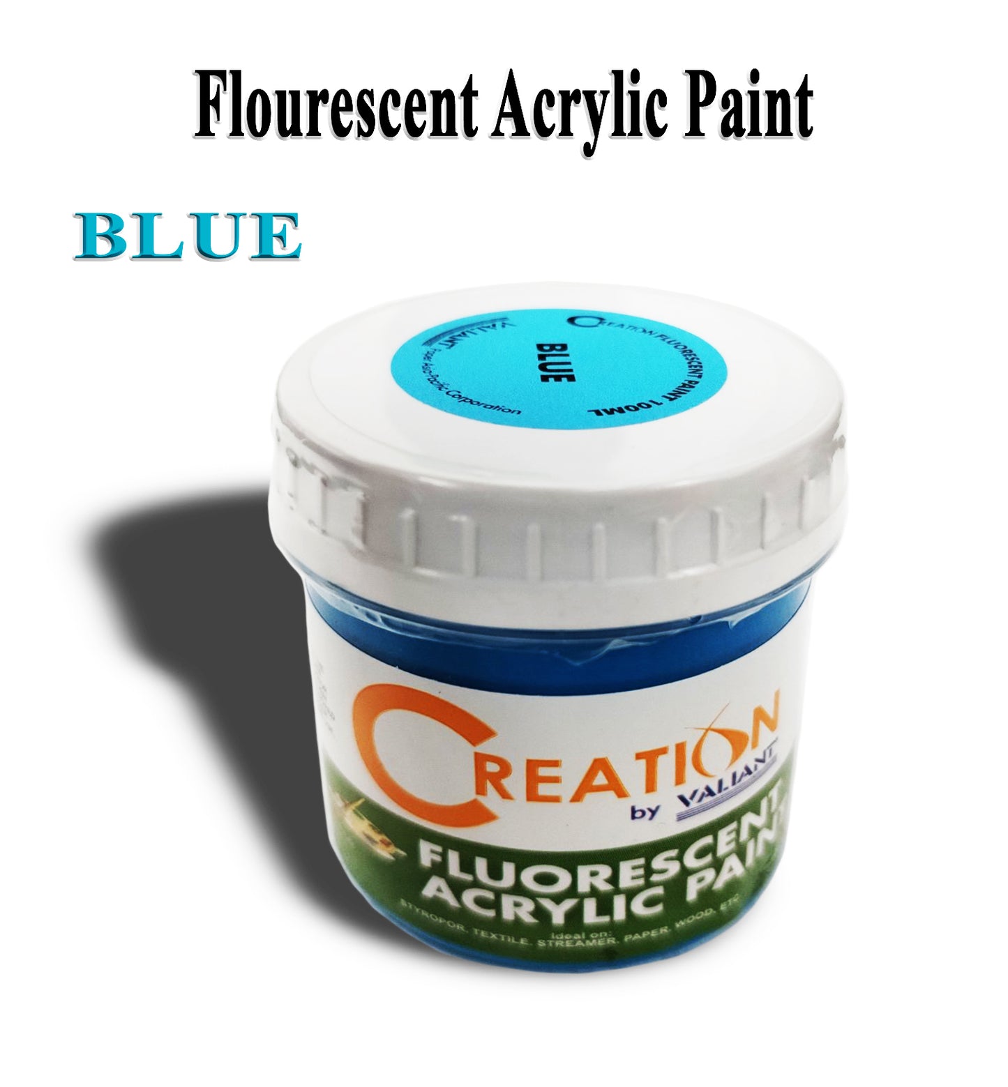 Creation Fluorescent Acrylic Paint 100ml