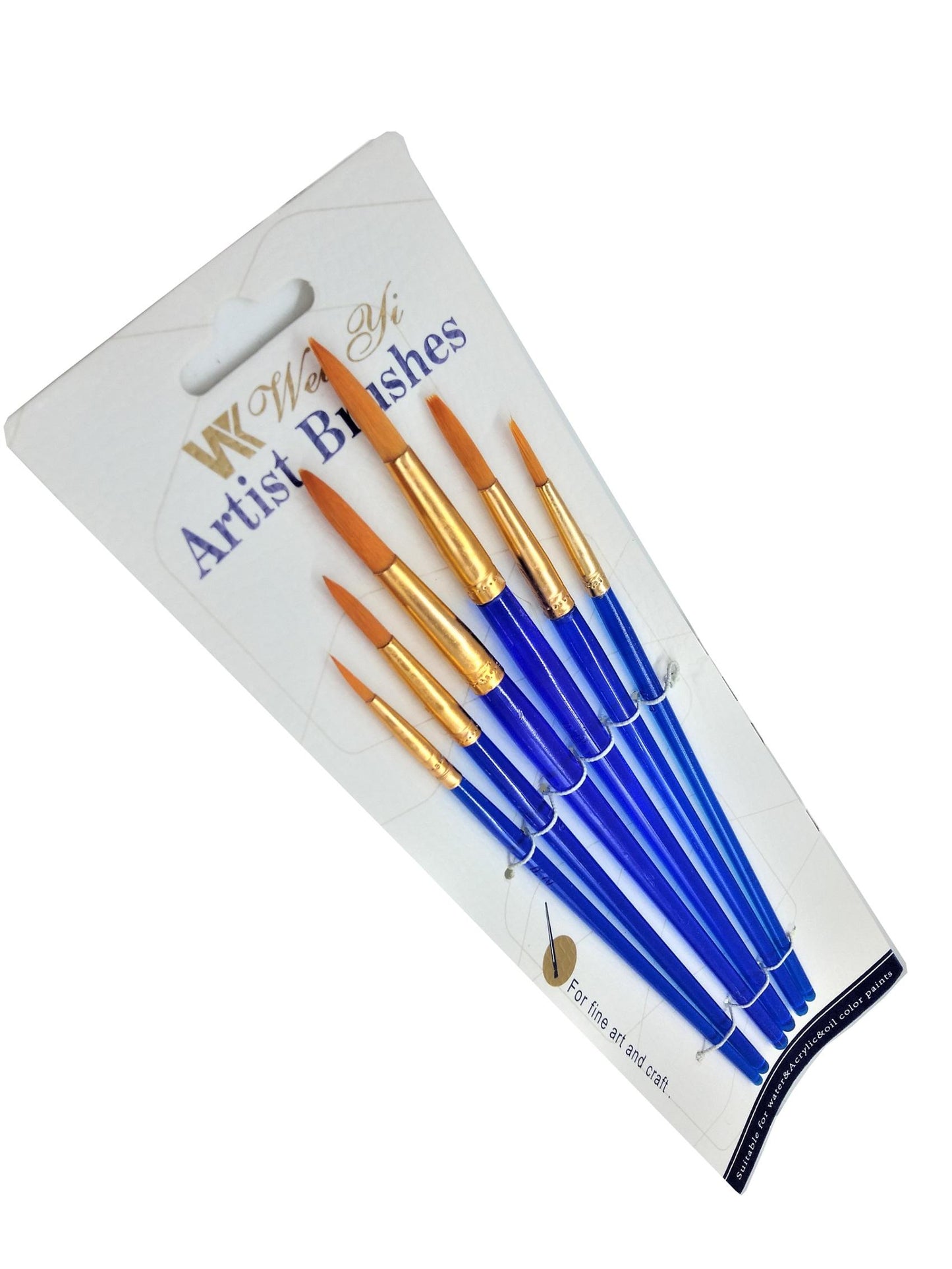 Keep Smiling High Quality Professional Neon Colored Artist Brush A6317 (Random Color)