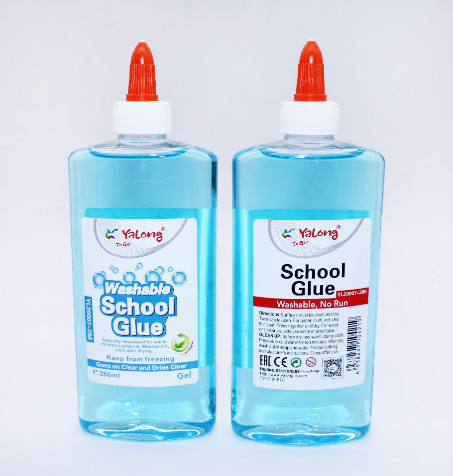 Yalong Washable School Glue 266ml (YL20007-266) 45909