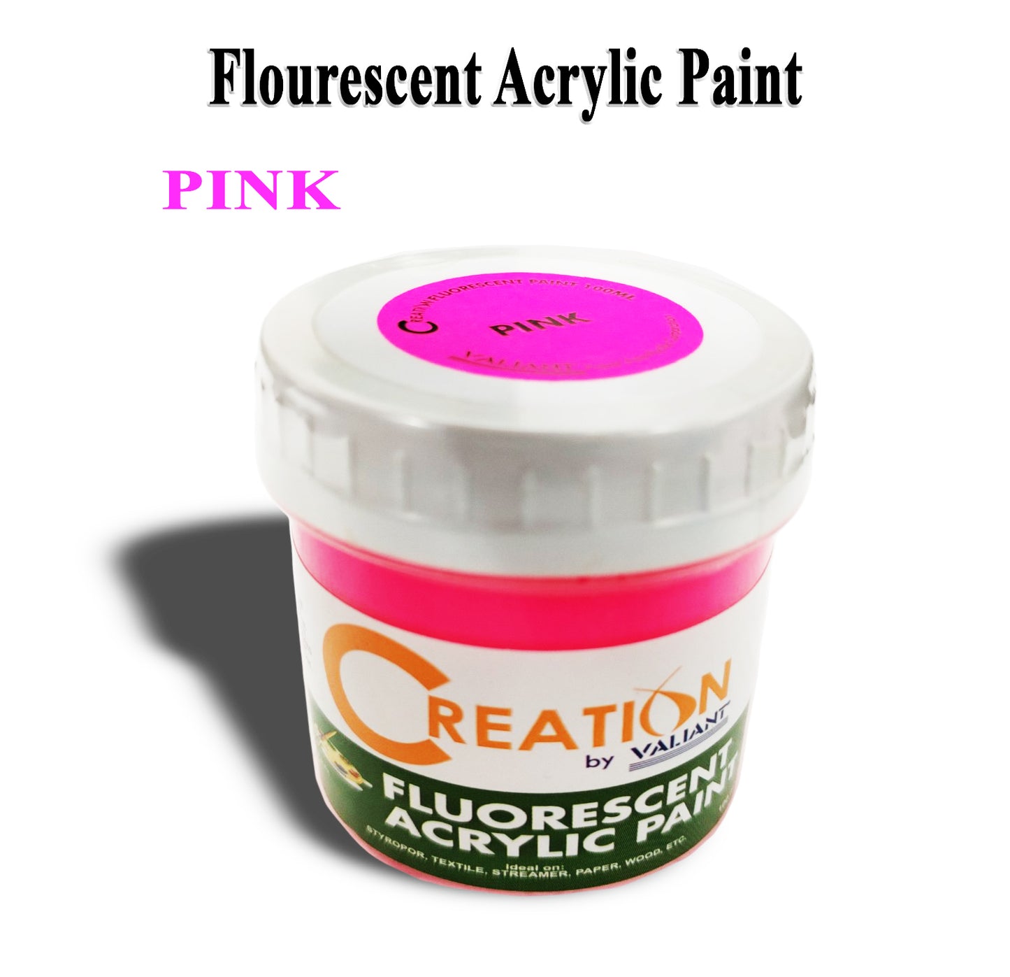 Creation Fluorescent Acrylic Paint 100ml