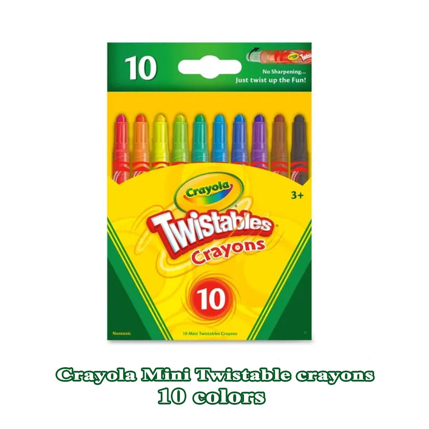 Crayola Mini Twistable Crayons 10colors and 24colors