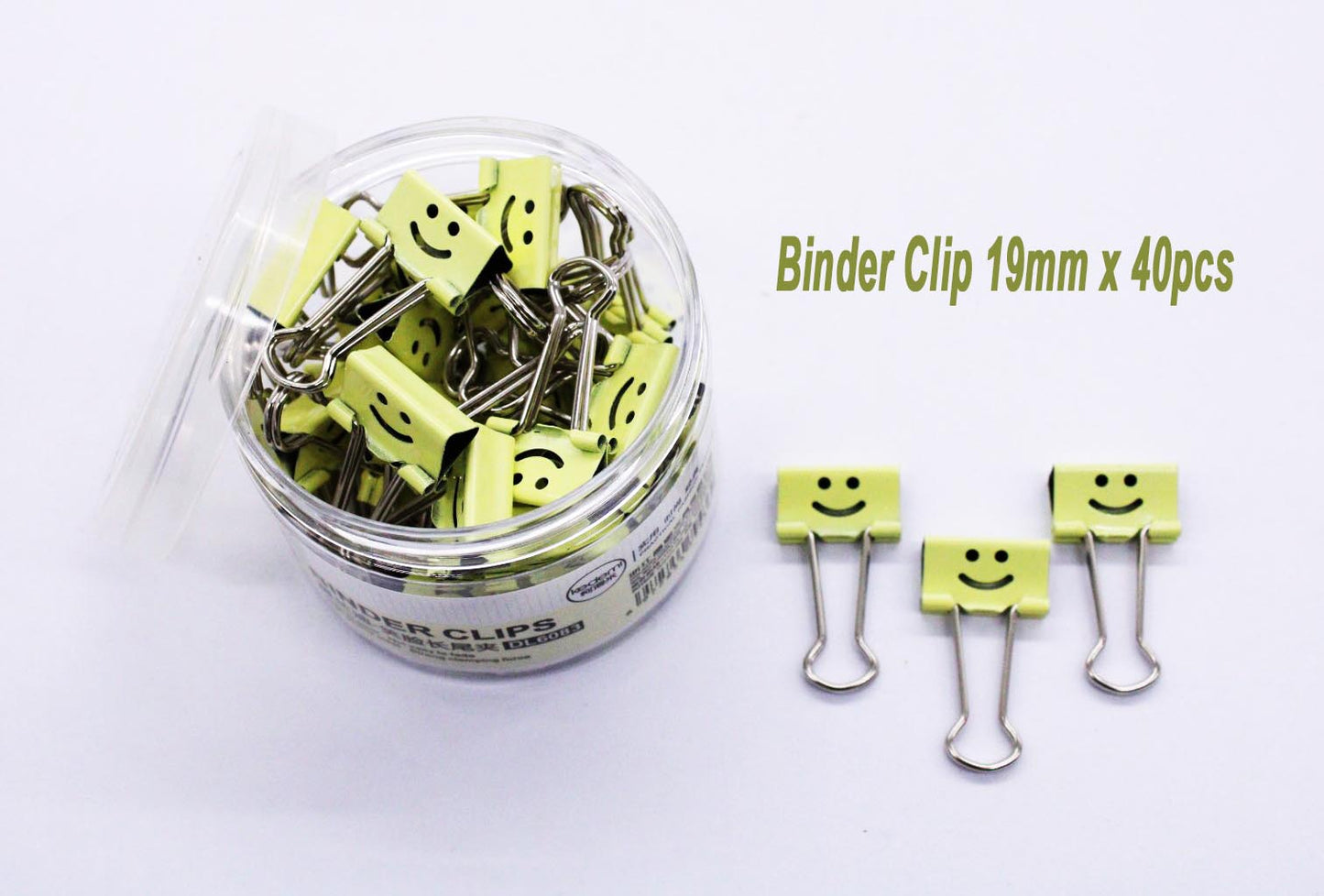 Dingli Binder clip smile design