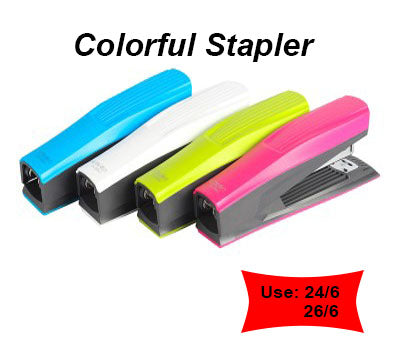 Dingli Colorful Stapler 25 Sheets of 80g paper staples #35 DL0862 (46378)