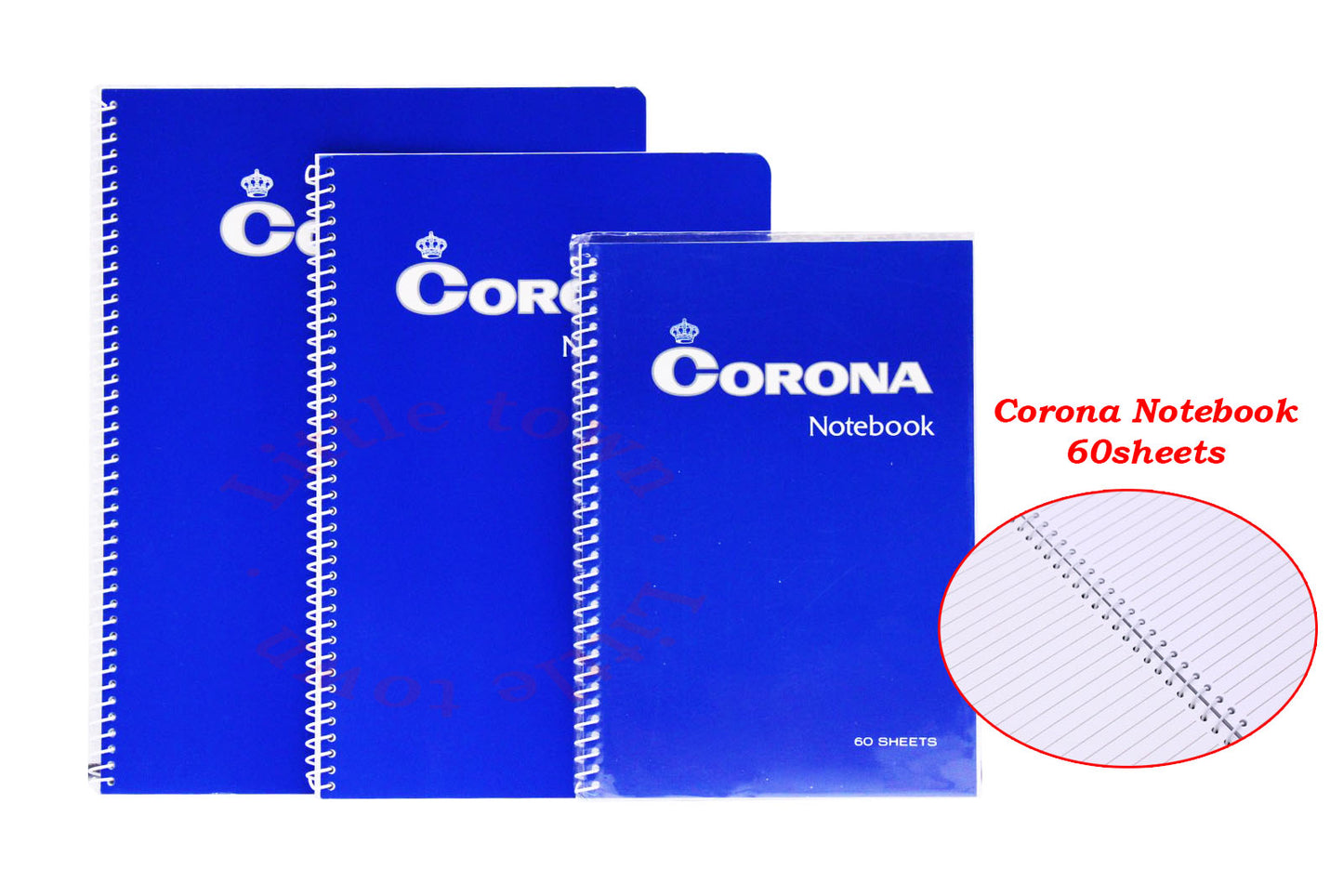 Corona Spiral Notebook 60sheets