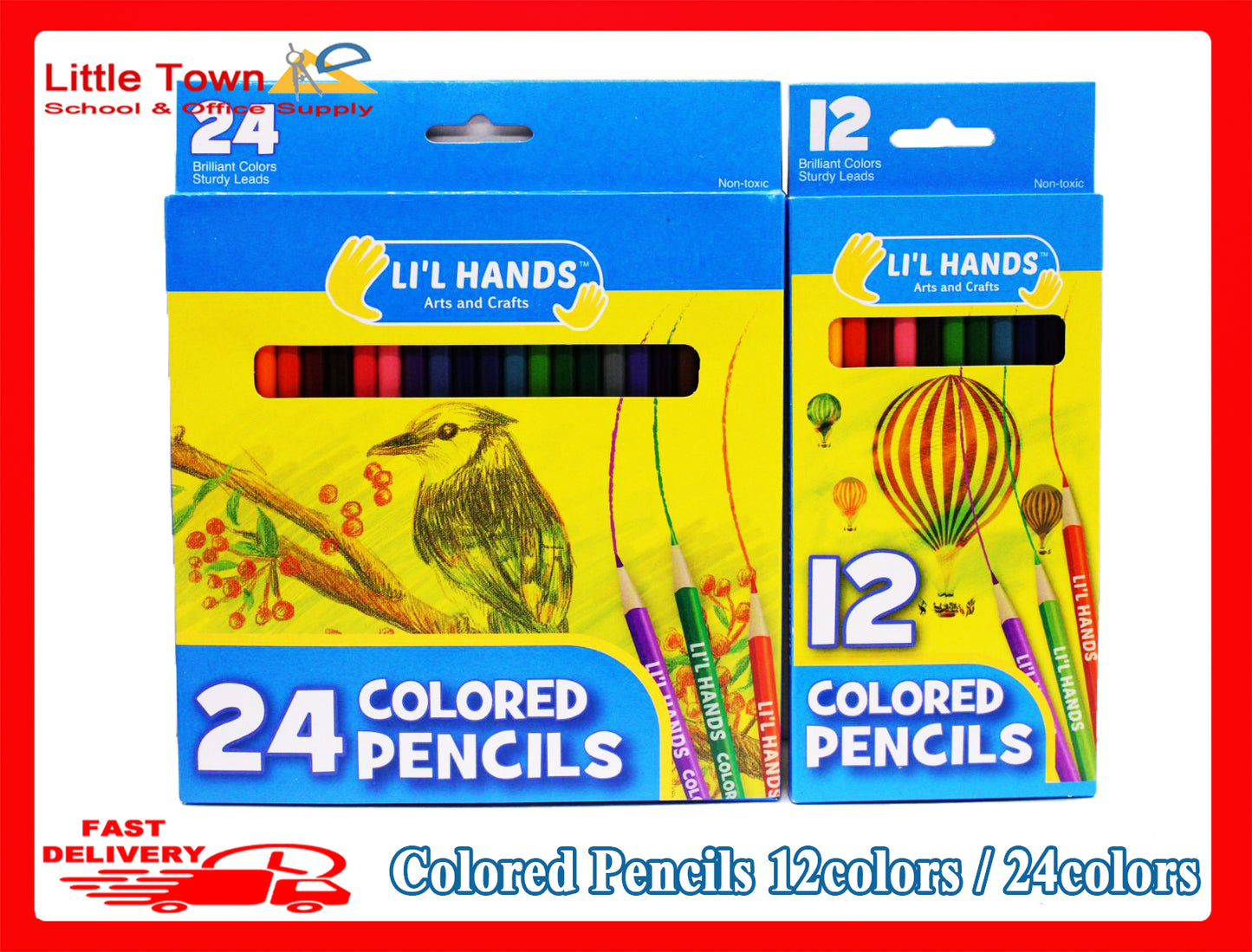 Arts & Crafts Colored Pencils 12colors and 24colors