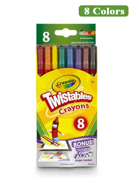 Crayola Twistable Crayons 8colors and 16colors