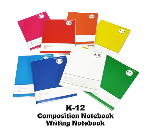 1pads Avanti K-12 Composition Notebook / Writing Notebook Color Coding 80leaves (size 6 1/2" X 8 3/8") Random Color