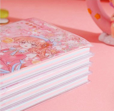 Depai High-Value Hand Pocket Diary Notebook Cartoon Girl Random Design 100k - 076 - 3 (48747)