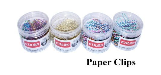 Dingli Office paper clip plastic stripe & plain coated paper clips