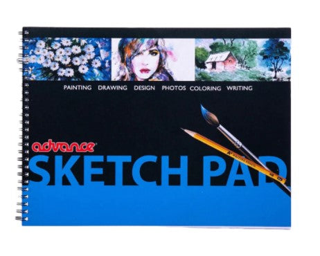 Advance Sketch pad 95gms 9x12 inches 25 sheets