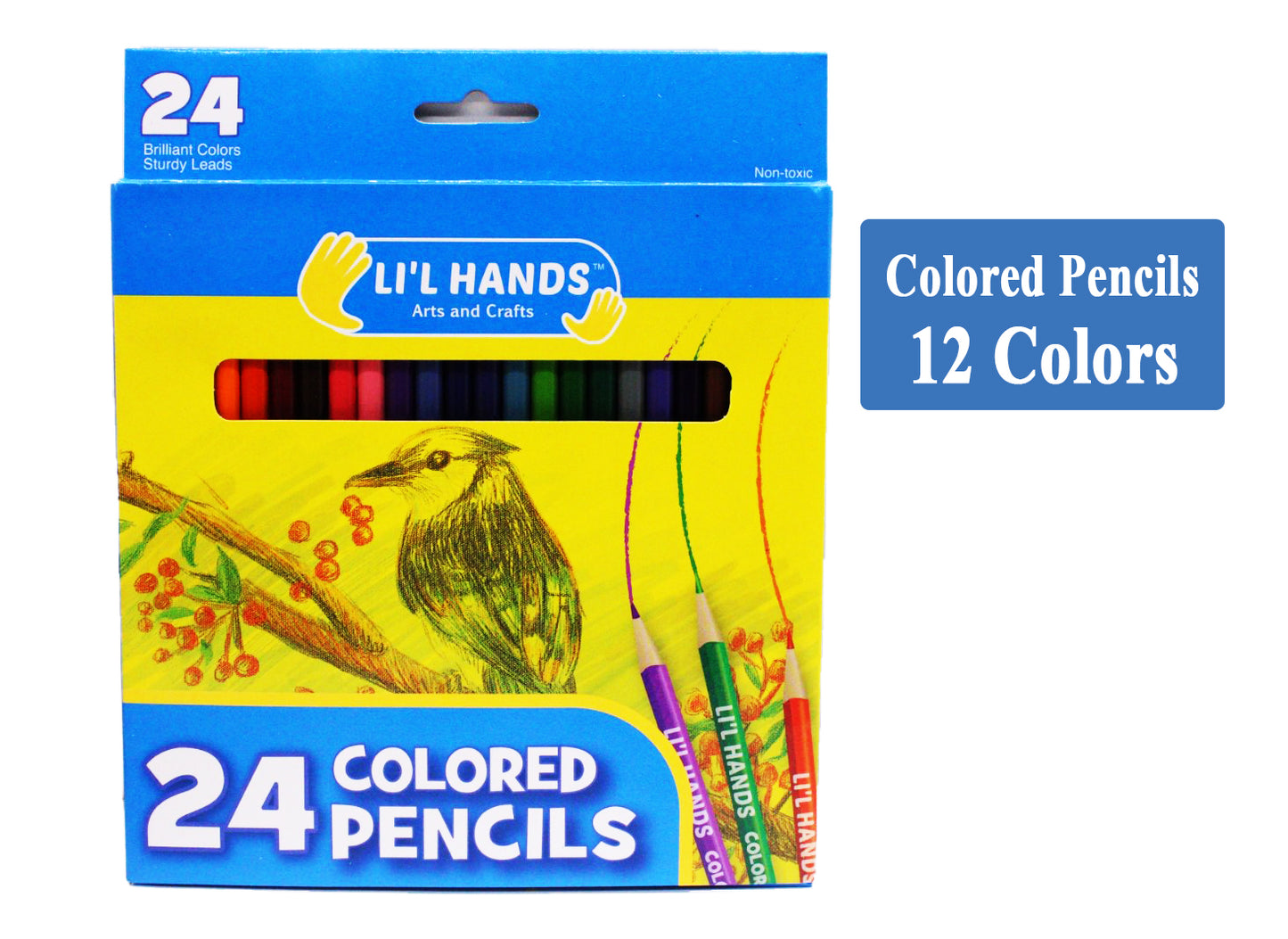 Arts & Crafts Colored Pencils 12colors and 24colors