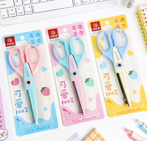 Dingli Lace Scissors cute cutting design multiple shape  DL3137