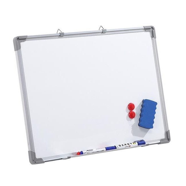 Aluminum Back to back Whiteboard & Blackboard 40x60cm /  45x60cm