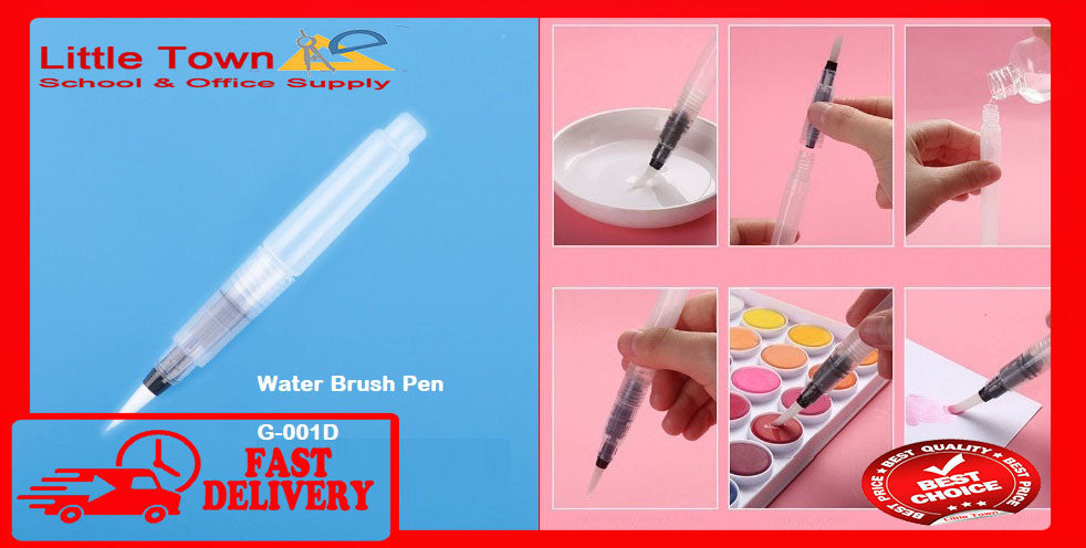 Water pen watercolor brush soft pen set initial painting material water storage brush watercolor pen