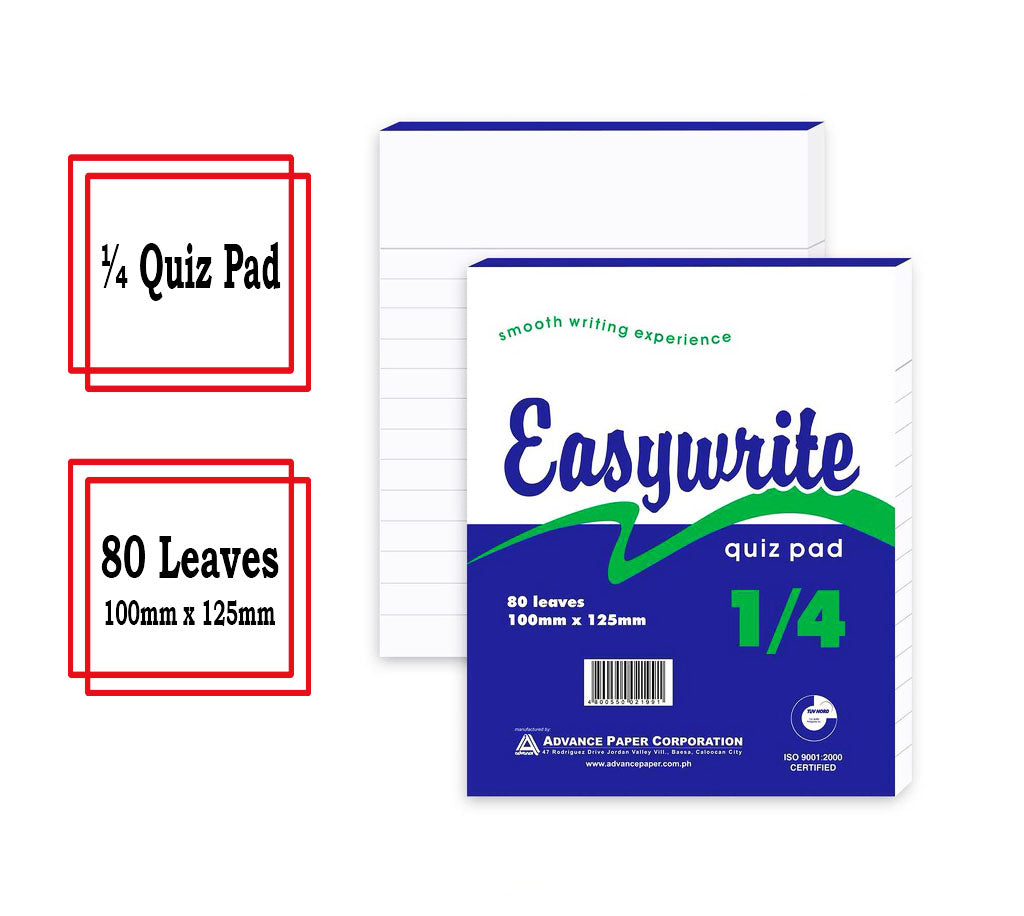 1Pad Easywrite pad paper 80Lvs