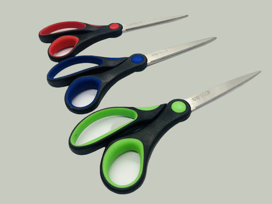 Dingli Stainless Steel Material Scissors Household Scissors Civil Scissors Office Scissors Random Color DL3148