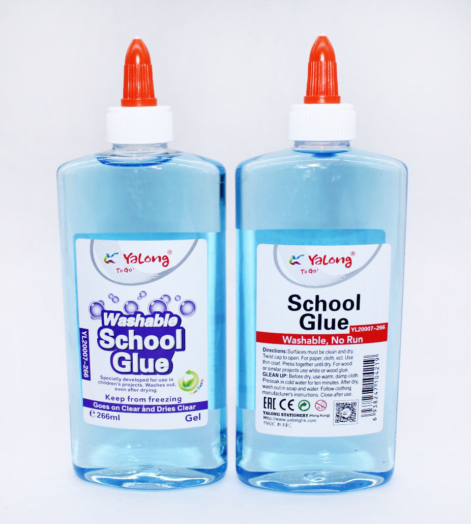 Yalong Washable School Glue 266ml (YL20007-266) 45909