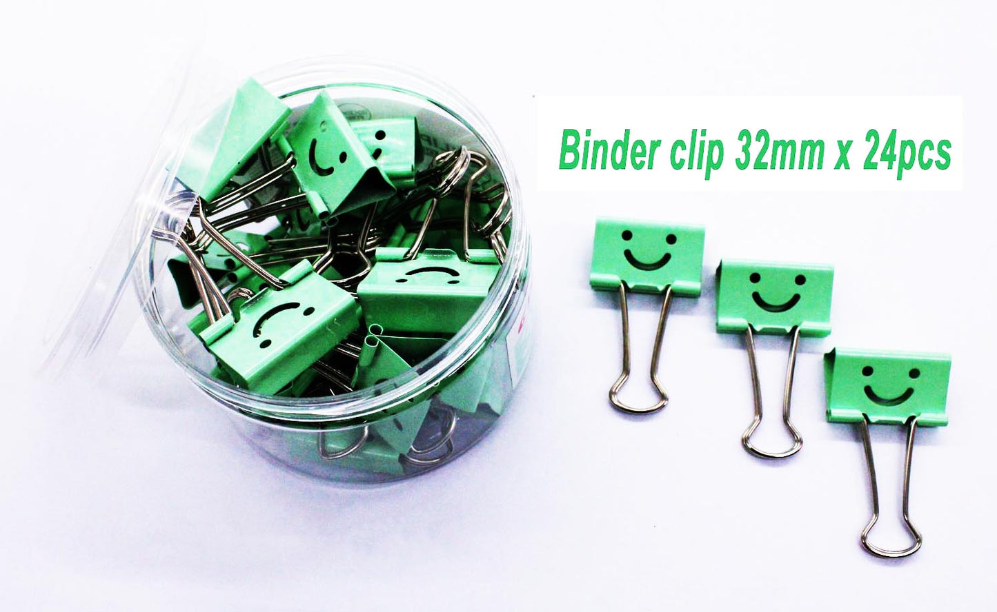 Dingli Binder clip smile design