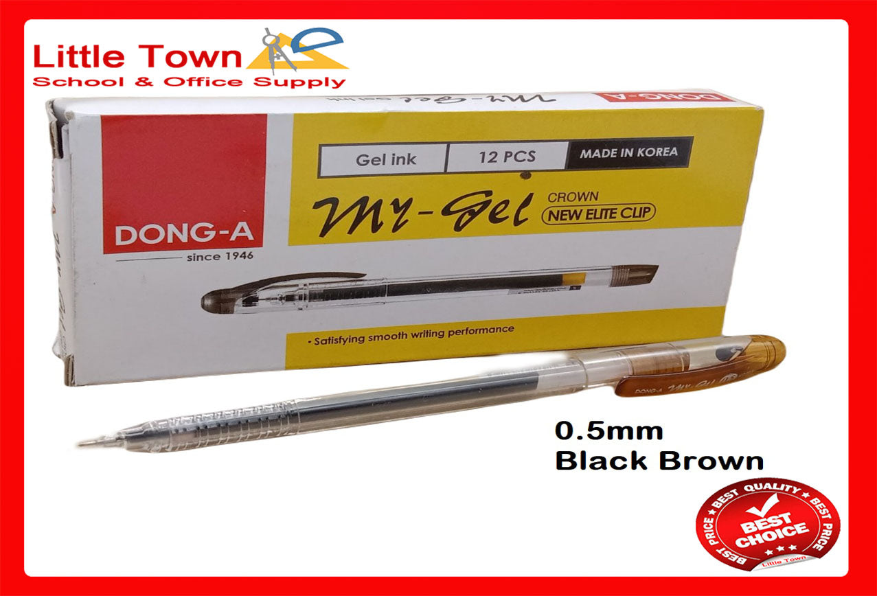 Dong-A My Gel Pen Crown New Elite Clip 0.5mm