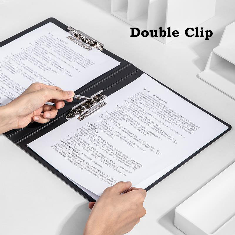 Neja life A4 Clipboard Folder File Folder clip strong clip Pink