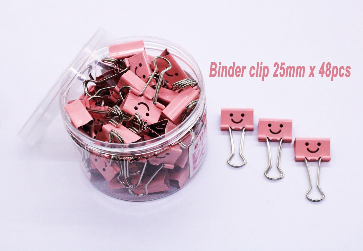 Dingli Binder clip smile design